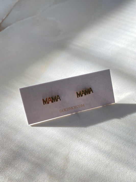 Boucles d'oreilles Mama