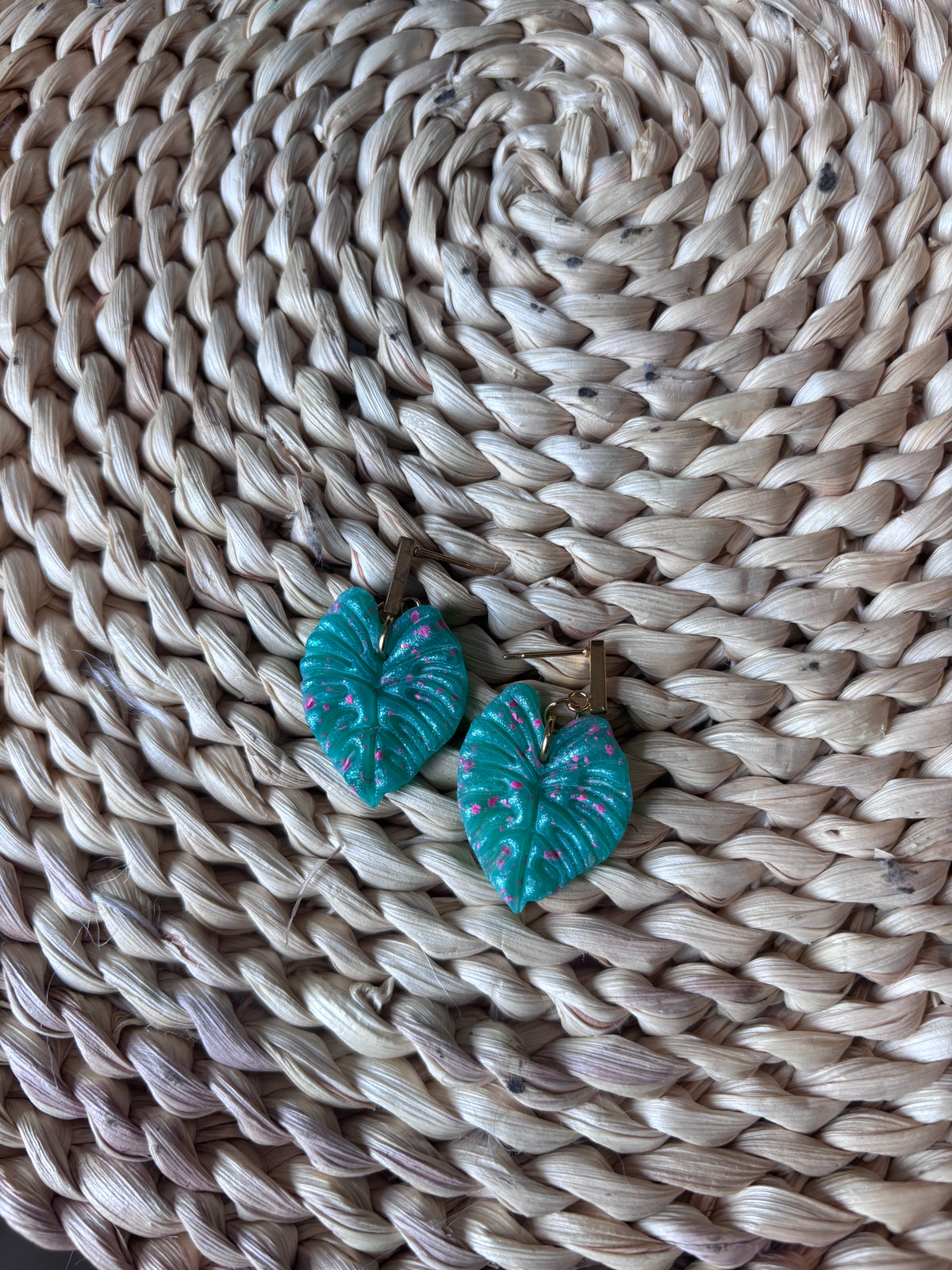Boucles d'oreilles Monstera 2