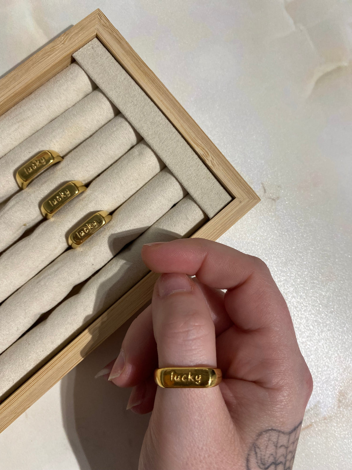 Bague lucky