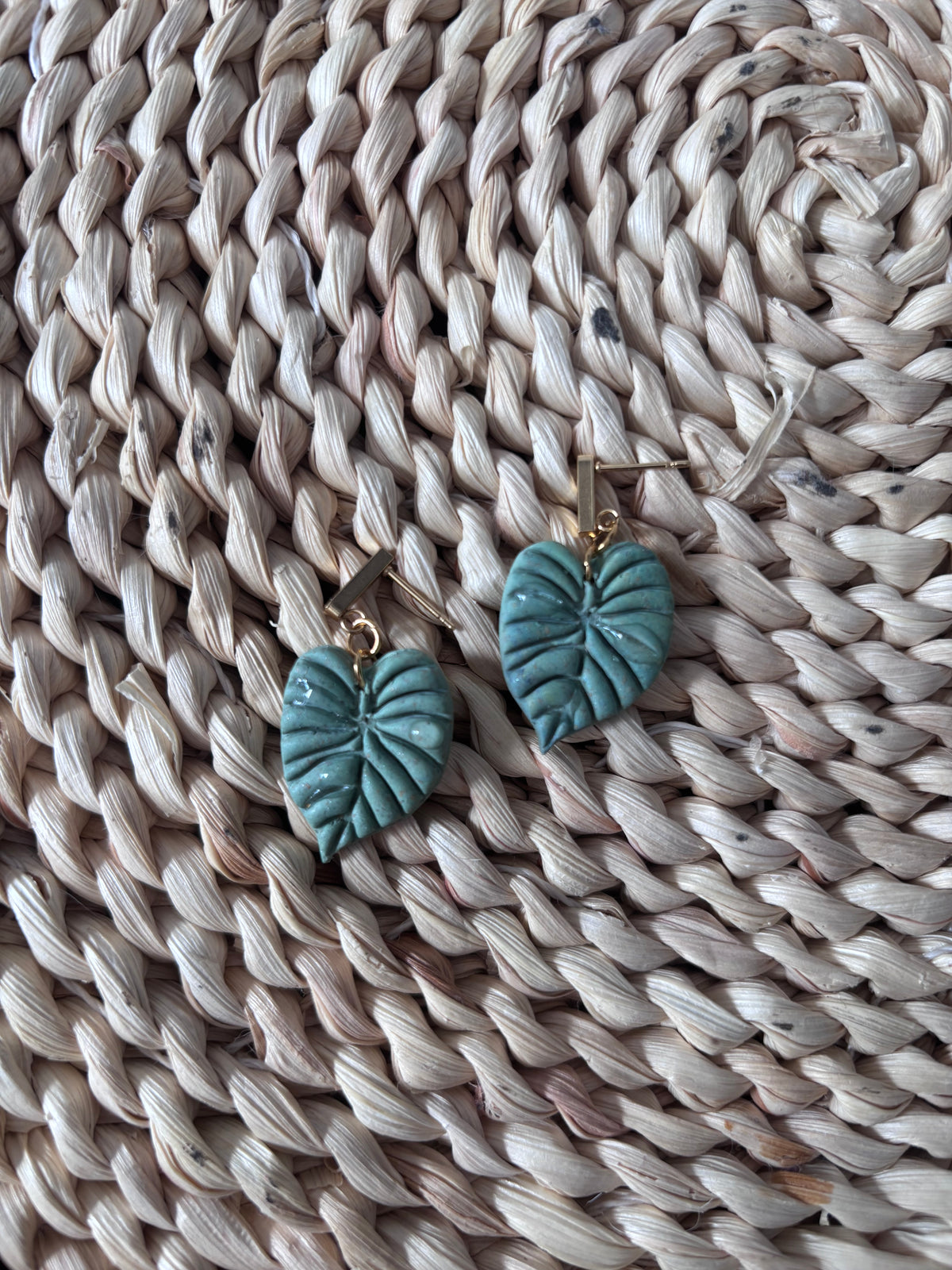 Boucles d'oreilles Monstera