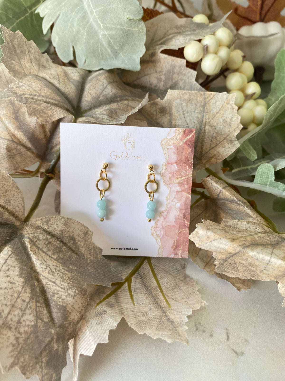 Boucles d'oreilles Ruby