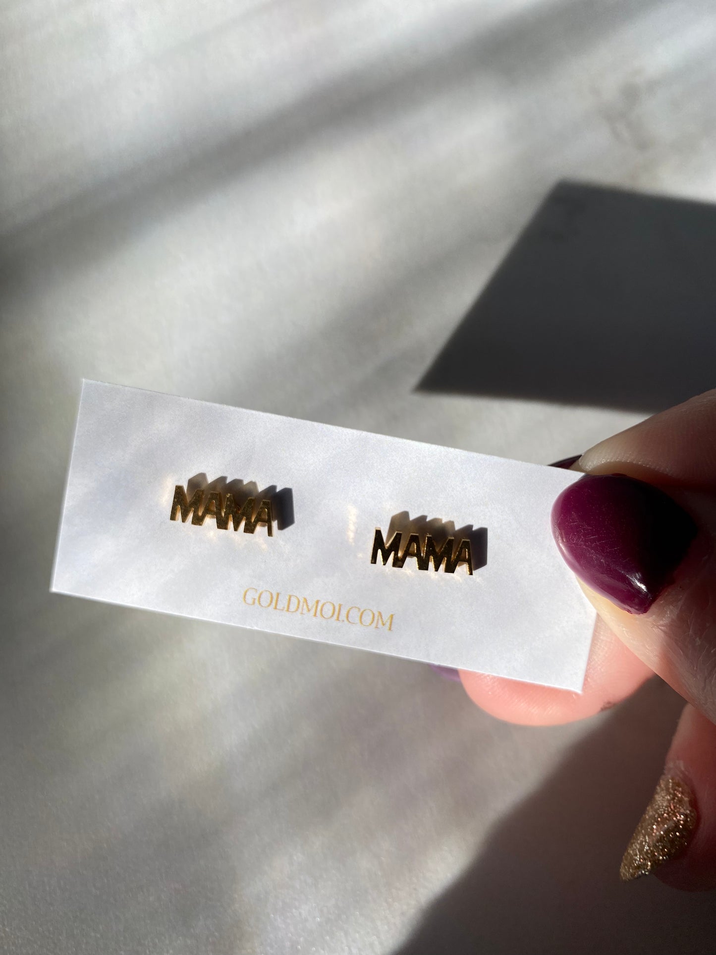 Boucles d'oreilles Mama