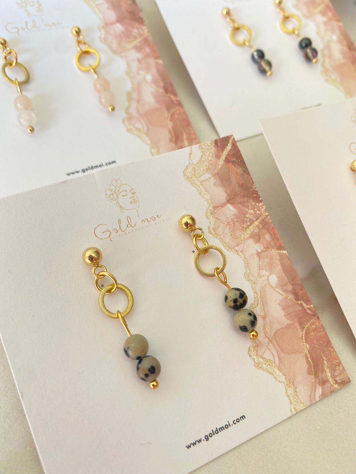 Boucles d'oreilles Ruby