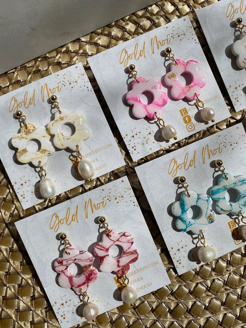 Boucles d'oreilles Daisie