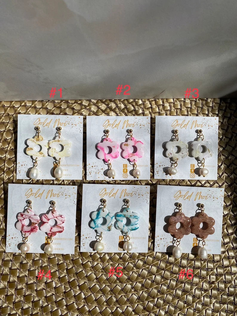 Boucles d'oreilles Daisie
